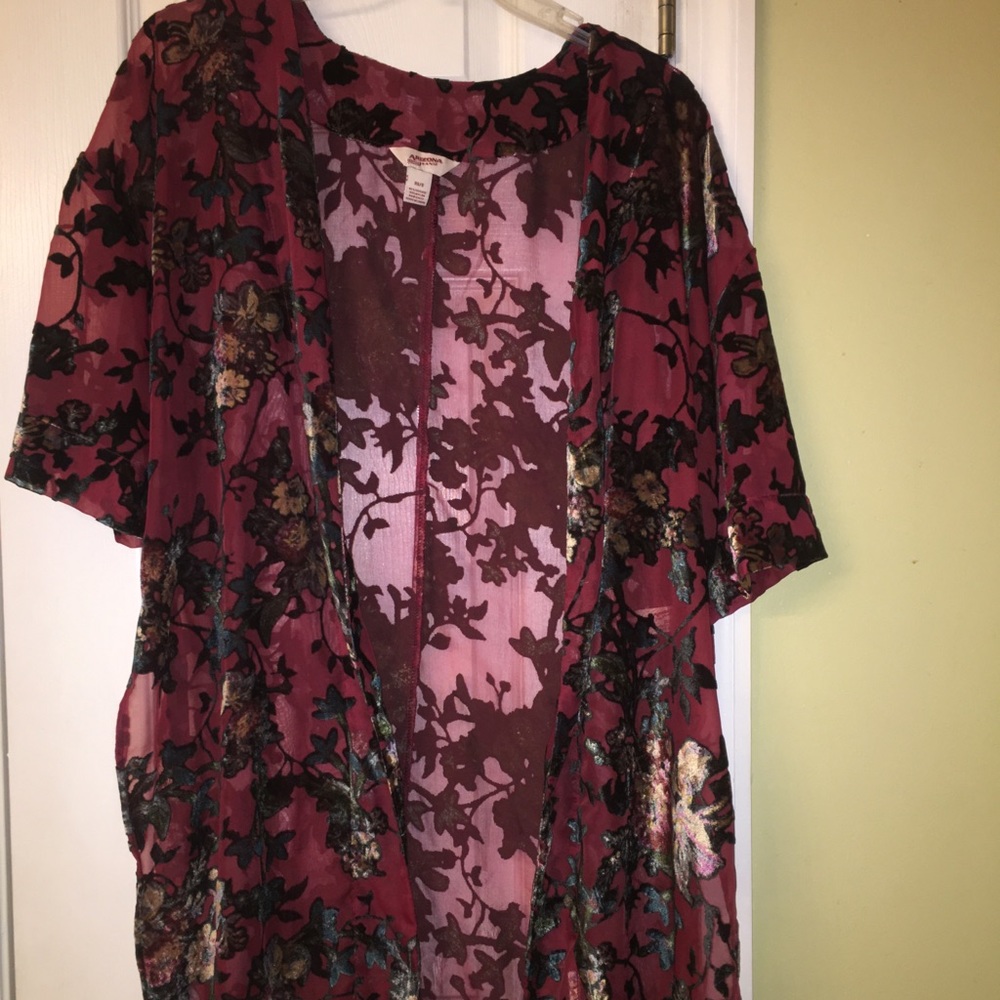 floral kimono